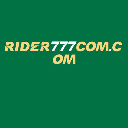 Logo da RIDER777COM